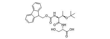 Διπεπτιδική προσμίξη Fmoc-Thr(tBu)-Ser-OH HPLC 98+ CAS 2171282-46-3