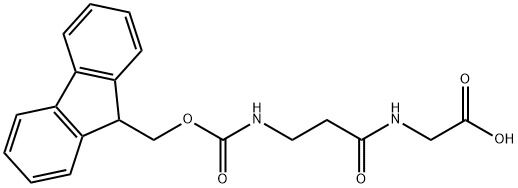 Fmoc-β-Ala-Gly-OH HPLC 99%+ Υγρό Φάσης για Σύνθεση Πεπτιδίων CAS 133368-47-5