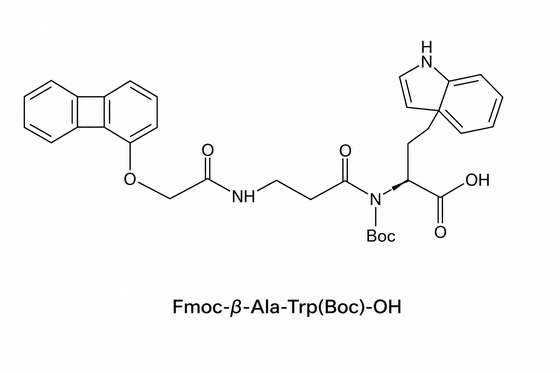 Έρευνα ακαθαρσίας Fmoc-β-Ala-Trp ((Boc) -OH για Fmoc-Trp ((Boc) -OH HPLC 99+